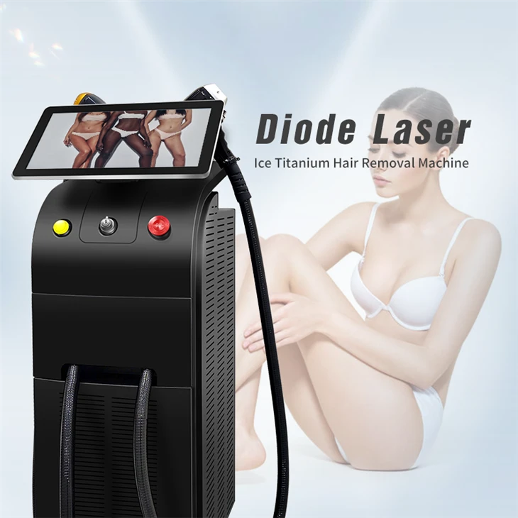 Diode Laser Hair Removal Machine With 4 Wavelengths
